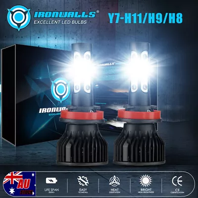 4-Sides H11 LED Headlight Globes White Low Beam Bulbs For Toyota RAV 4 2006-2012 • $29.99