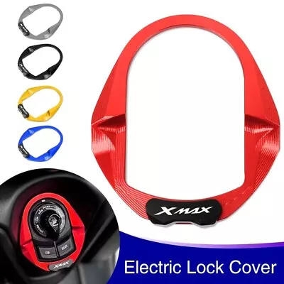 Motorcycle Electric Door Lock Cover For YAMAHA XMAX300 X-MAX 300 2023 2024 Red • $17.99