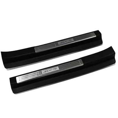 2006-2015 Mazda Miata MX-5 Aluminum Door Sill Trim Scuff Plates OEM NEW • $197.79