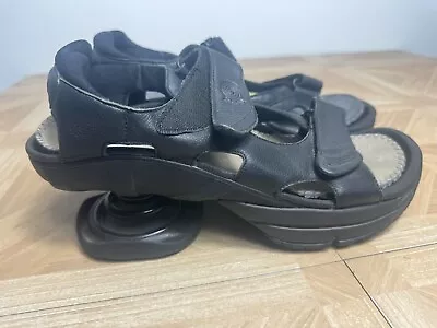 Z-Coil Men's Black Sidewinder Sandals Size 9 Orthotic • $60