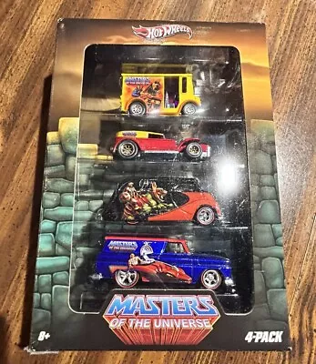 Hot Wheels ~ Masters Of The Universe 4 Pack ~ 2011 Nostalgia Series (READ) • $22