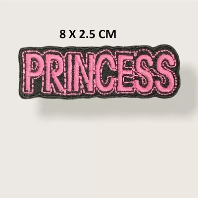 £2 • Buy Princess Pink Girl Embroidered Iron Sew On Patch Badge Fancy Transfer Bags N-980