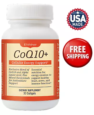 CoQ10+ Cellular Energy Support- Organs & Heart Need For Proper Daily Function • $44.87