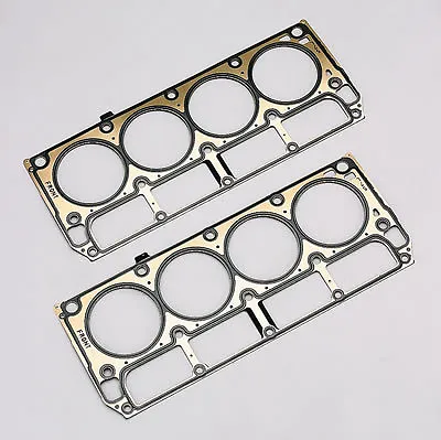 GM LS3/L92 6.2L MLS Cylinder Head Gasket Kit Pair New GM 4.080  Bore 12610046 X2 • $189.95