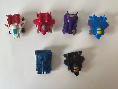 Transformers Bot Shots- Lot Of 6-  Skyquake Jetfire Thundercracker +more • $39.99