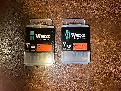 Wera Impactor Driver Bits 50mm Diamond Hard. 5 X PZ2 • £12.75