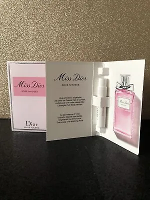 Dior Miss Dior Rose N' Rose Edt Spray Samples Pack Of 10 • $24