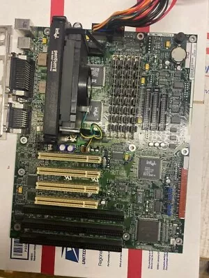 Intel PD440FX Slot 1 Motherboard + CPU 128MB Ram I/O Plate NIC   678548-310 • $80