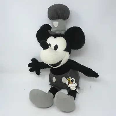 NEW Vintage Disney Steamboat Willie 19  Plush Mickey Mouse Mouseketoys With Tags • $29.99