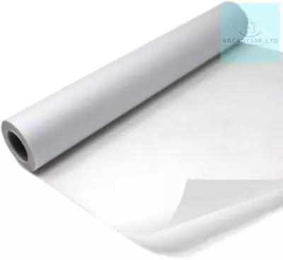 White Tracing & Sketching Paper Roll Dressmaking & Sewing 63gsm(Pack Of 1x20m • £14.94