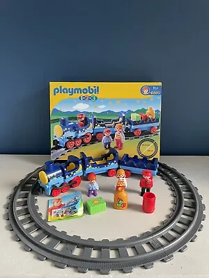 £23.99 • Buy Playmobil 6880 - 1.2.3 Night Train With Track 100% Complete 