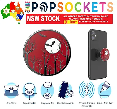 $24.50 • Buy PopSockets Pop Socket Enamel Blood Moon Stand Car Mount