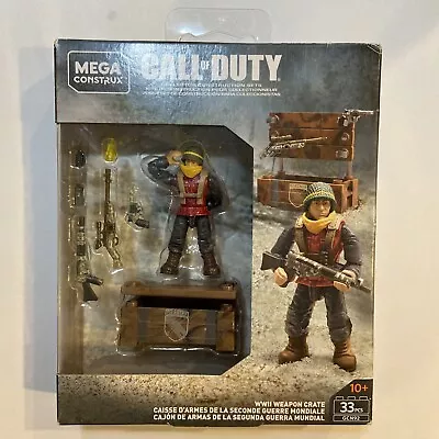 Mega Construx Call Of Duty WWII Weapon Crate GCN92 • $16.07