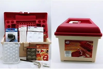 Wilton Tool Caddy Cake Decorating Organizer Box  With Insert & Extras • £33.20