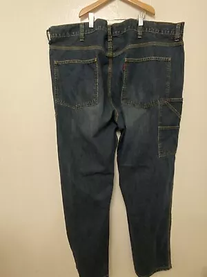 Levi's Jeans Mens 46X32 Carpenter Loose Straight Leg Pants Denim Pockets Cargo • $23.97