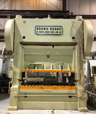 200 Ton Brown & Boggs SC2-200-96-42 Used Straight Side Mechanical Metal Stamping • $79500