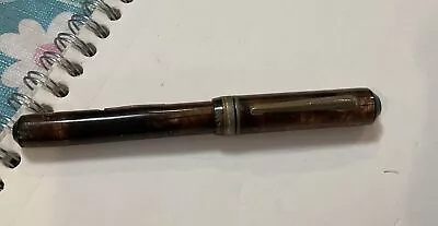 Vintage Diamond Fountain Pen Brown Ridium Point Nib • $10