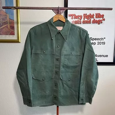 Vintage Filson All Cotton Mackinaw Hunting Jacket • $250