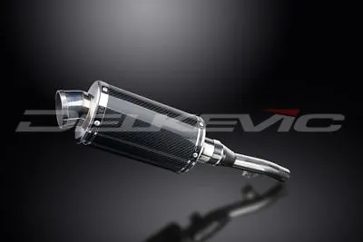 Delkevic 9  Carbon Oval Slip On Muffler - Yamaha XT250 2008-2022 Exhaust • $273.99