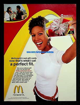 McDonald's Arch Credit Card 2005 Trade Print Magazine Ad Poster ADVERT • $7.99