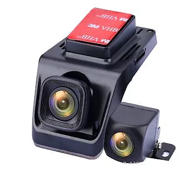 Car Front Rear DVR Video Recorder Dash Cam Rear View Camera Dual Lends UK • £14.44