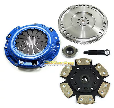 FX STAGE 3 CLUTCH KIT+CHROMOLY FLYWHEEL For HONDA F22A F22B1 F23A H22A H23A • $184.75