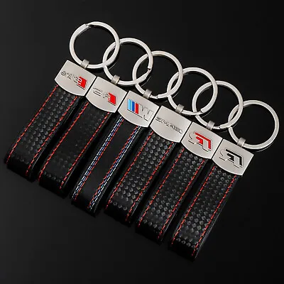 Performance Leather Keyring Keychain M Sport S-line GTI AMG RS • $11.69