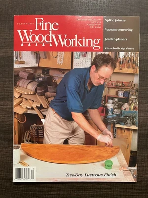 $6.39 • Buy Fine Woodworking Magazine Nov/Dec 1994 No. 109 Two Day Lustrous Finish Vintage