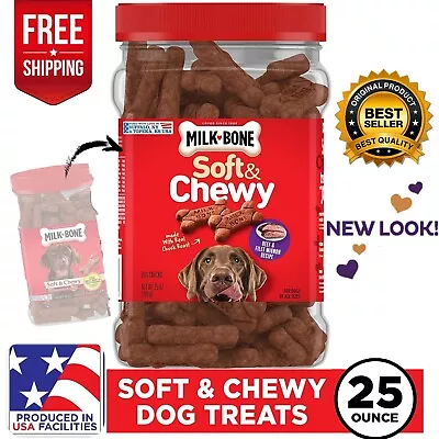 Milk-Bone Soft & Chewy Dog Treats Beef & Filet Mignon RecipeOriginal- 25 Ounce • $18.25