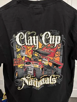 Clay Cup Nationals 2012 Micro Sprint Car T-Shirt Large • $12