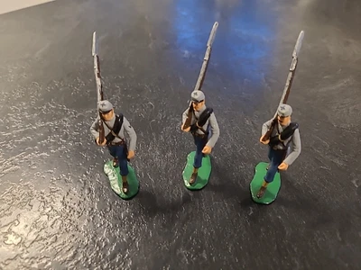 £10 • Buy American Civil War Confederate Figures X 3
