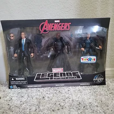 Marvel Legends  3 Pack - Shield  -  Agent Coulson Nick Fury Maria Hill - NEW • $72.99