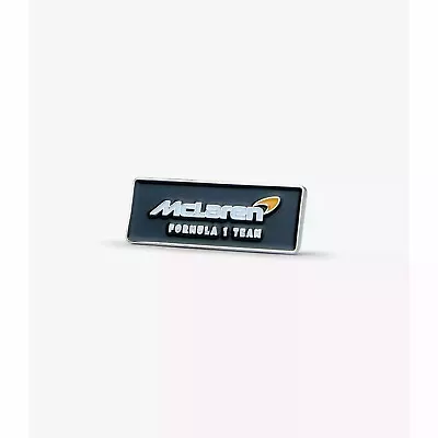 PIN BADGE McLaren F1 Racing Team Enamel Lapel Button Formula One 1 NEW Logo • $9.76
