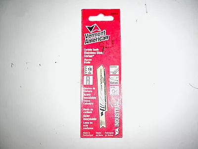 1  Jig Saw Blade  U Shank Carbide Tipped  18tpi Vermont American  • $4.99