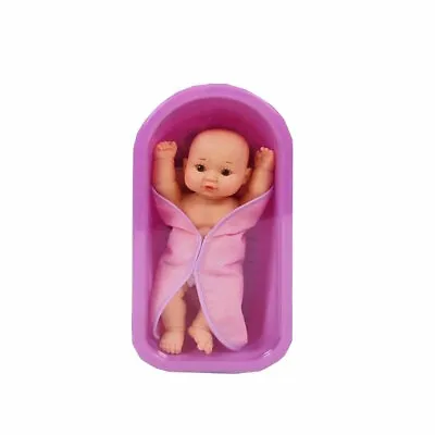 You & Me Mini Baby Doll And Bed Cot By TOYS R US NEW • $50.58