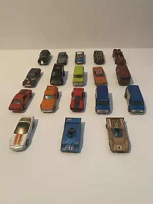 Vintage Matchbox And HotWheels Collection (18 Cars) • $49.99