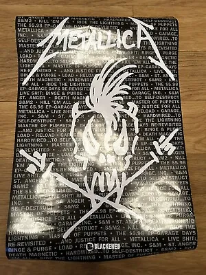 Metallica Remastered Blacklist Shop Poster 70cm X 40cm Large As New Double Sided • £8.99