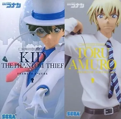SEGA Detective Conan Premium Figure Ver.2 Kaito Kid & Amuro Set Of 2 Japan NEW • $60