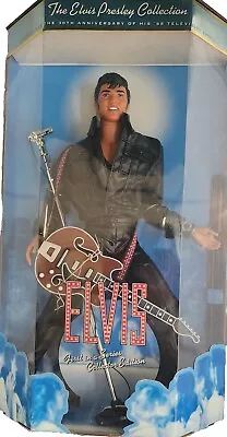 Vtg Mattel Elvis Presley Collection 30th Anniversary Of His '68 TV Special Doll • $25