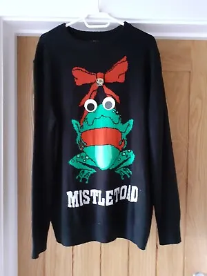 Mens 'H&M' Festive Xmas Jumper Size M • £8