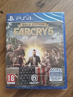 Far Cry 5: Gold Edition (PS4 2018) New & Sealed  • £14.99