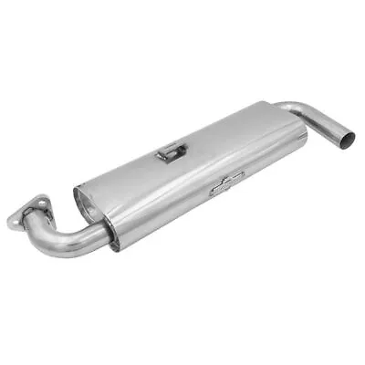 BUGPACK Stainless Steel Single Quiet Pack Muffler Only Type 1 Vw Bug/Ghia • $239.95