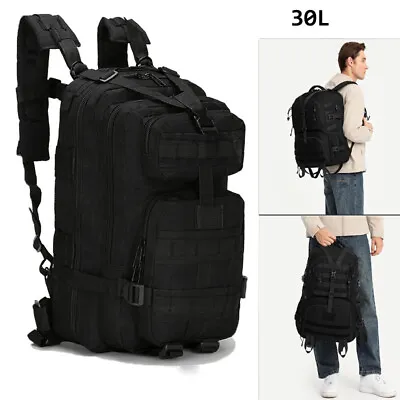 30L Military Tactical Backpack Rucksack Travel Bag For Camping Hiking Outdoor • $18.98