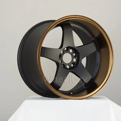 On Sale 4 Rota Wheel  P45 R 18x12  20  5x114.3  Satin Black/ Bronze  4   Lip • $1299