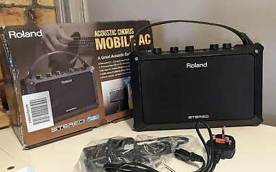 Roland Mobile AC Acoustic Chorus 5W Guitar Amp Battery / Mains Adaptor Included  • £139.95