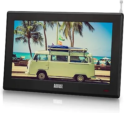 Portable 10 Inch 12volt HD TV Usb With Inbuilt Recorder For Caravan Motorhome • £194.99