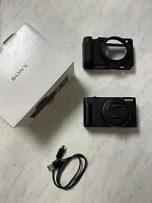 Sony ZV-1F 20.1MP Vlogging Camera - Black • $220.50