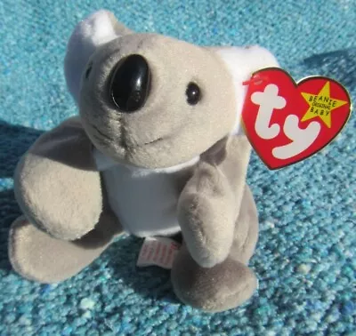 Ty Beanie Baby Mel Koala Bear Rare Retired 1996 With Pc Pellets **errors** • $1400