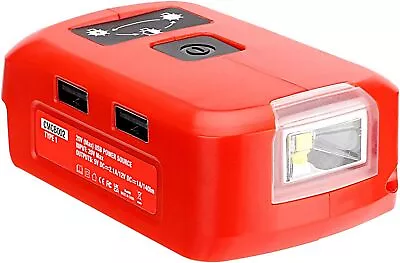 Battery Adapter For Craftsman V20 Battery USB Phone Charger Led Work Light 20V • $0.12