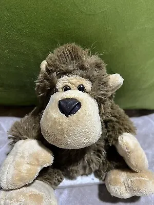 Cheeky Monkey Brown Sitting Monkey Plush Soft Toy 6” • £10